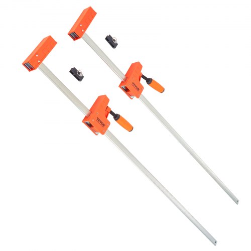 Bar Clamps for Woodworking 2Pack 50 Parallel Clamp Set F Clamp with 1100