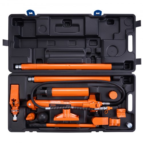 10 Ton Porta Power Kit Hydraulic Ram with Pump Car Jack with 46 ft1.4 m