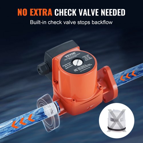 007F57IFC Hot Water Recirculating Pump 110V 70W 23 GPM Hot Water