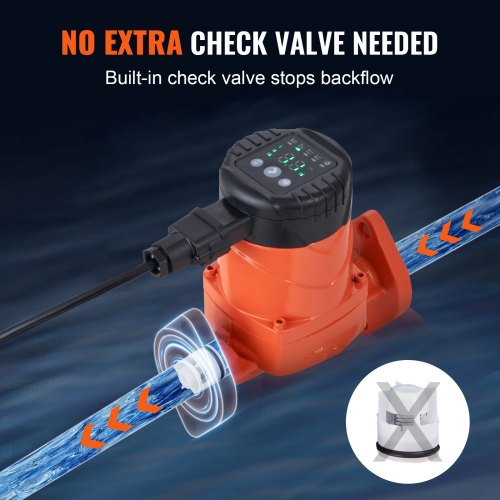 007E2F2 Hot Water Recirculating Pump 110V 42W 16 GPM High Efficiency