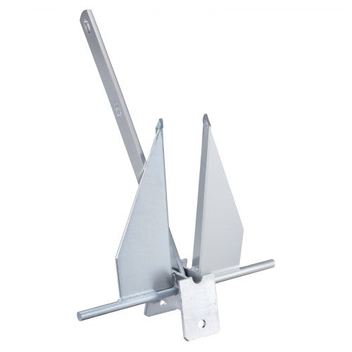 Fluke Style Anchor Kit 13 LBS HotDipped Galvanized Steel Fluke Anchor with 79