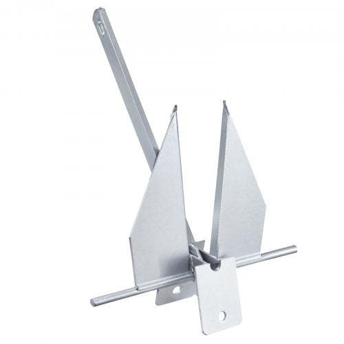 Fluke Style Anchor Kit 8.5 LBS HotDipped Galvanized Steel Fluke Anchor