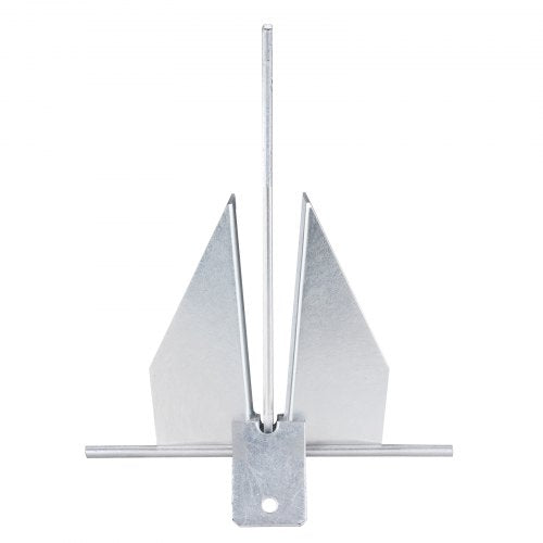 Fluke Style Anchor Kit 8.5 LBS HotDipped Galvanized Steel Fluke Anchor