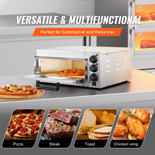 Commercial Countertop Pizza Oven Electric Pizza Oven for 16 Pizza Indoor –