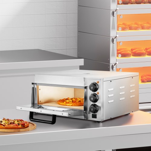 Commercial Countertop Pizza Oven Electric Pizza Oven for 14 Pizza Indoor –