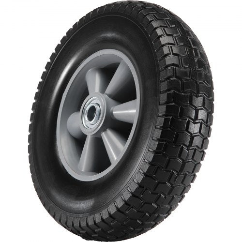 Solid PU RunFlat Tire Wheel 10 2Pack 180 lbs Dynamic Load 220 lbs