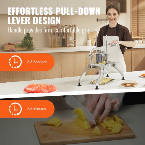 Commercial Vegetable Slicer 38 and 316 Tomato Slicer Stainless Steel