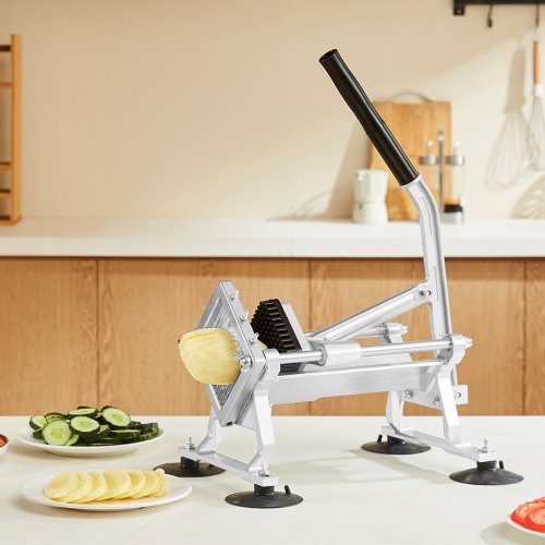Commercial Vegetable Slicer 14 inch Fruit Slicer Stainless Steel and Aluminum