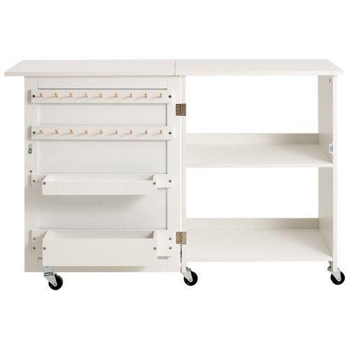 Folding Sewing Table Multipurpose Sewing Machine Table with Compact Design