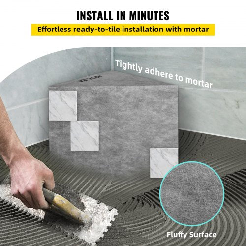 Tile Shower Seat 224 x 16 x 20 Ready to Tile Shower Seat Factory