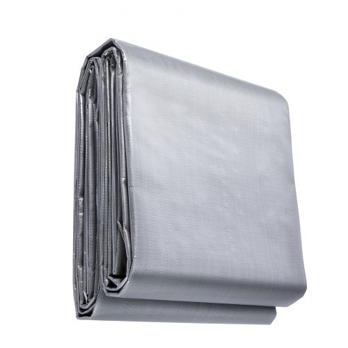 Tarp Waterproof 16x20 ft Plastic Poly Tarp Cover 10 Mil Multi Purpose Tear