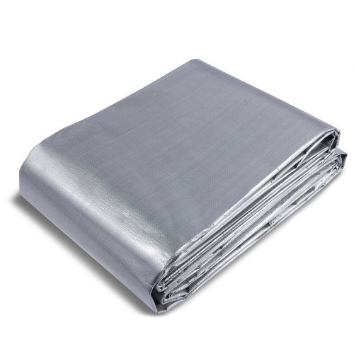 Tarp Waterproof 20x30 ft Plastic Poly Tarp Cover 10 Mil Multi Purpose Tear