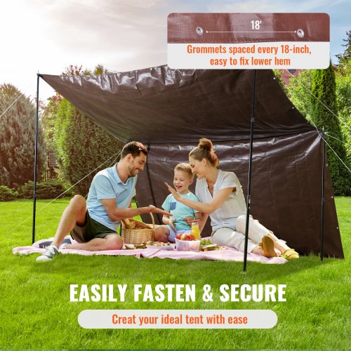 Tarp 20x40 ft 16 Mil Extra Thick Waterproof Poly Plastic Tarps Cover