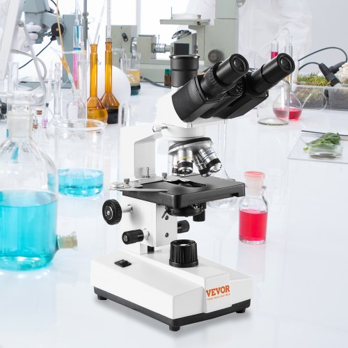 Compound Trinocular Microscope 40X5000X Magnification Trinocular Compound