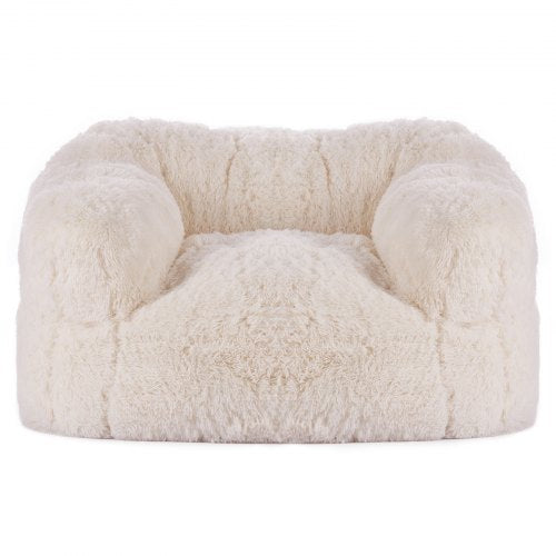 Bean Bag Chair BeanBag Sofa Chair with Armrests for Adults Fluffy Plush