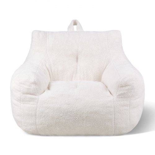 Bean Bag Chair 3 feet Bean Bag Chair with Soft Armrests and Storage Pocket
