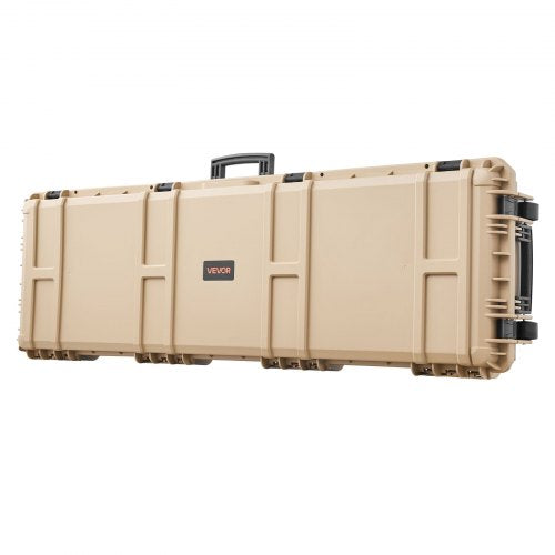 Hard Rifle Case Lockable With Precut Foams 52 In Gun Storage Wheels Heavy Duty b