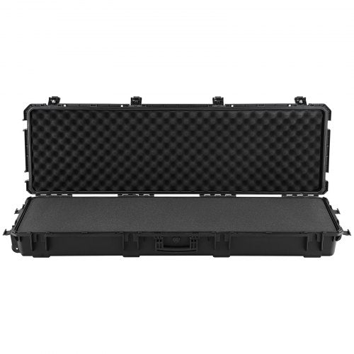 Hard Rifle Case Lockable With Precut Foams 52 In Gun Storage Wheels Heavy Duty a