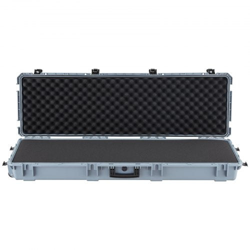 Hard Rifle Case Lockable With Precut Foams 52 In Gun Storage Wheels Heavy Duty