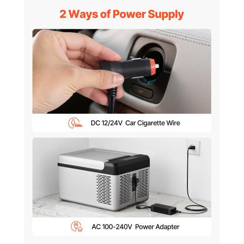 12 Volt Refrigerator 10 Qt Portable Mini Freezer 468 with APP Control