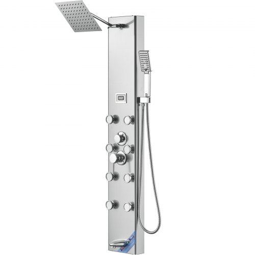 Shower Panel System 5 Shower Modes Digital Display Shower Panel Tower