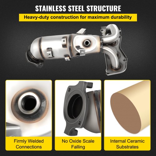 Exhaust Manifold Catalytic Converter Headers For Toyota Camry Solara