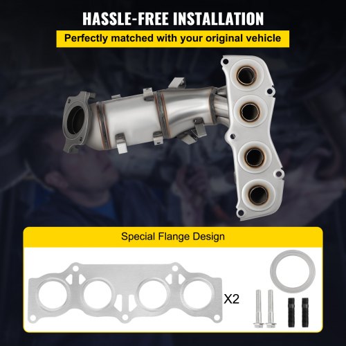 Exhaust Manifold Catalytic Converter Headers For Toyota Camry Solara