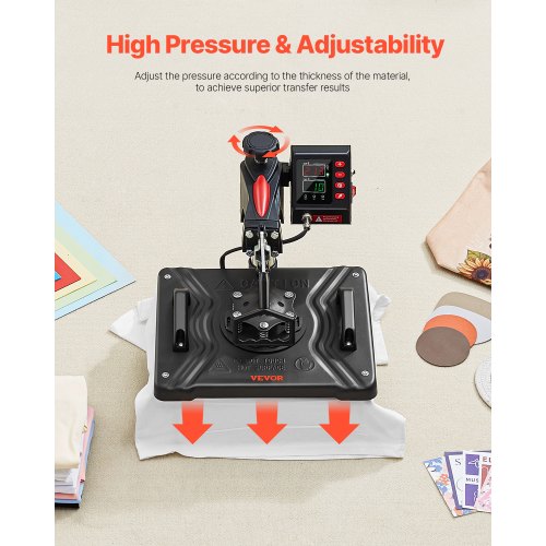 Heat Press 5 in 1 Heat Press 12x15 Machine Machine Digital Precise