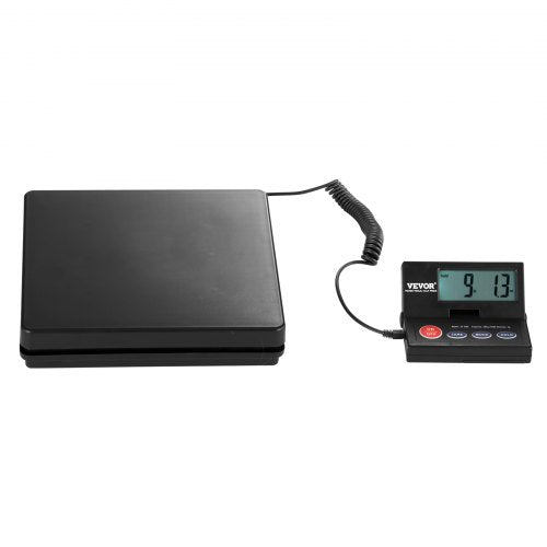 Digital Shipping Scale 110 lbs x 007 oz Heavy Duty Postal Scale with Timer