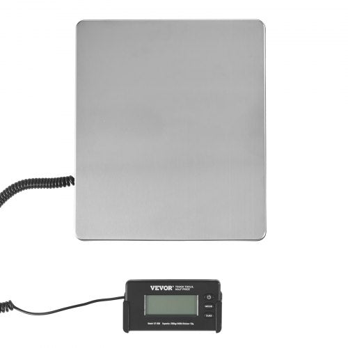 Digital Shipping Scale 440 lbs x 17 oz Heavy Duty Postal Scale with Timer