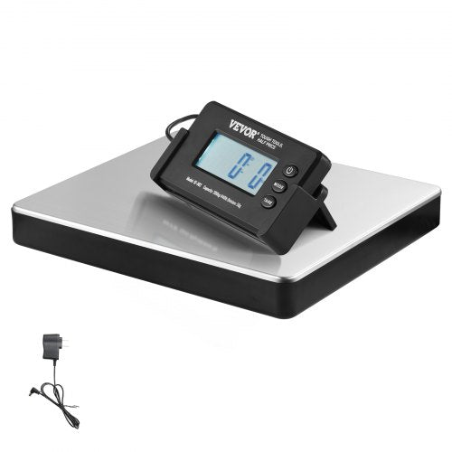 Digital Shipping Scale 440 lbs x 17 oz Heavy Duty Postal Scale with Timer