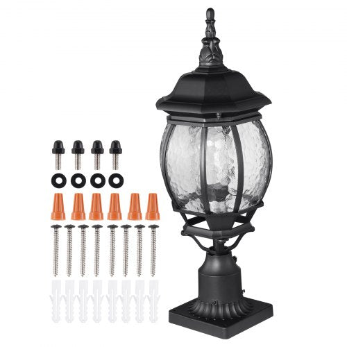 2 PCs Dusk to Dawn Outdoor Lamp Post Light Fixture 2087in Pole Pier Mount