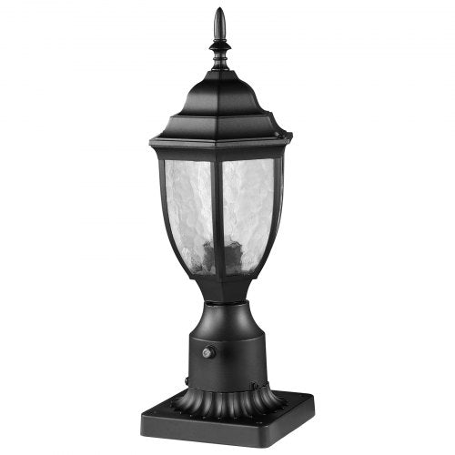 2 Pack Dusk to Dawn Outdoor Post Light 1535 in Waterproof Lamp Post Light