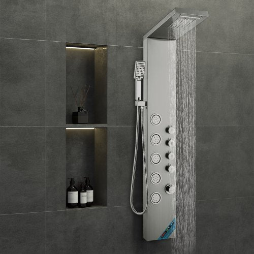 Shower Panel System 4 Shower Modes Shower Panel Tower Rainfall Waterfall