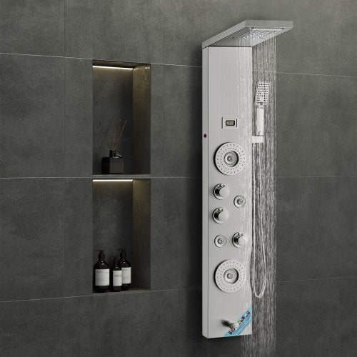 Shower Panel System 6 Shower Modes LED Display Shower Panel Tower