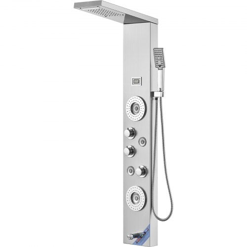 Shower Panel System 6 Shower Modes LED Display Shower Panel Tower