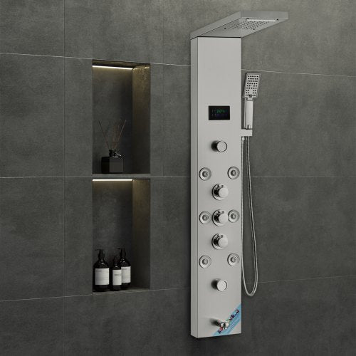Shower Panel System 6 Shower Modes LED Screen Hydroelectricity Shower