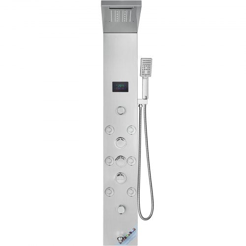 Shower Panel System 6 Shower Modes LED Screen Hydroelectricity Shower
