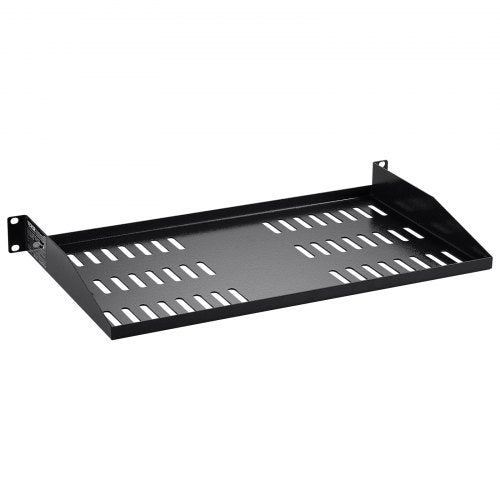 2PCS 1U Server Rack Shelf 10254 mm Depth 50 lbs Max Load Capacity Vented