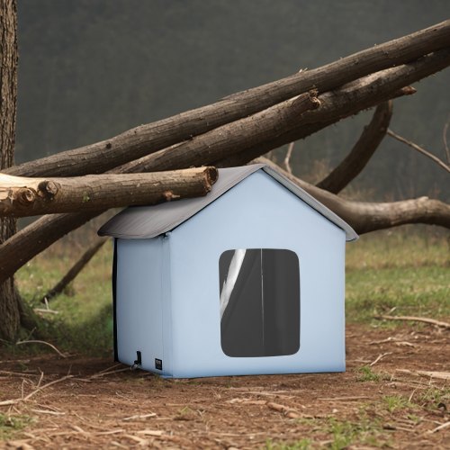 Heated Cat House Outdoor Kitty Shelter with Timer 600D Oxford Cloth