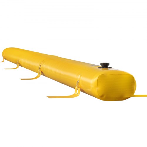 Flood Barrier 24 ft Length x 6 in Height Sandbag Alternative Water Barrier