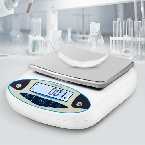 Analytical Balance 5000g x 001g Accuracy Lab Scale High Precision