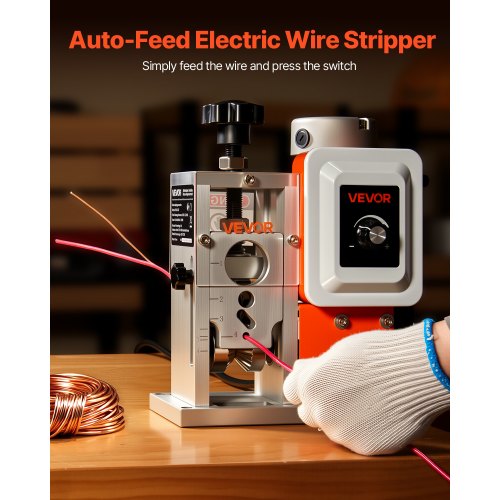 Electric Wire Stripping Machine 006157 in 400W Automatic Motorized