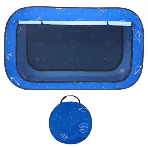 Bed Tent Pongee Fabric 2 Doors Breathable Dream Tent with 033 in Fiber