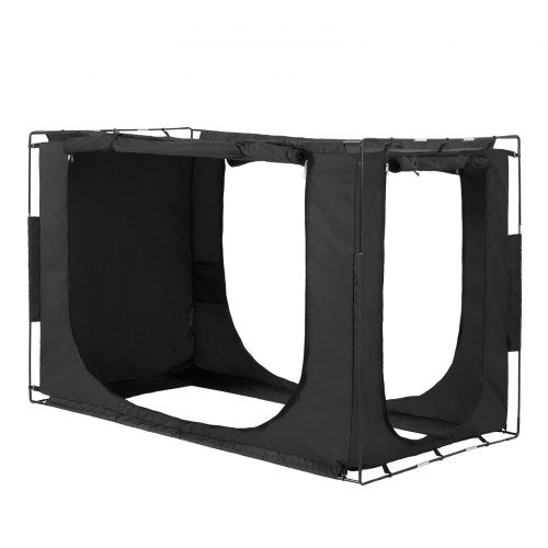 3 Doors Bed Tent Breathable Tent 70 Blackout with 037 in Fiber Poles – 1190 MM