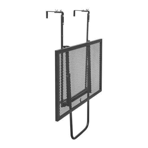 Balcony Hanging Table 19 x 24 in Metal Folding Balcony Railing Table