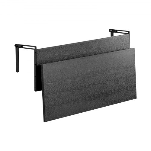Balcony Hanging Table 12 x 48 in Folding Balcony Railing Table Outdoor