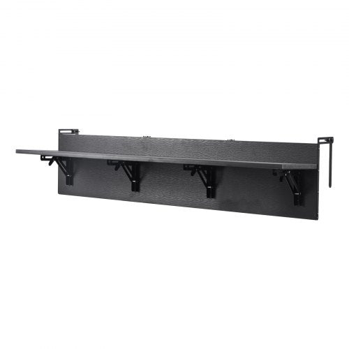 Balcony Hanging Table 12 x 59 in Folding Balcony Railing Table Outdoor
