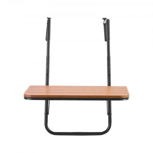 Balcony Hanging Table 25 x 24 in Folding Balcony Railing Table Outdoor