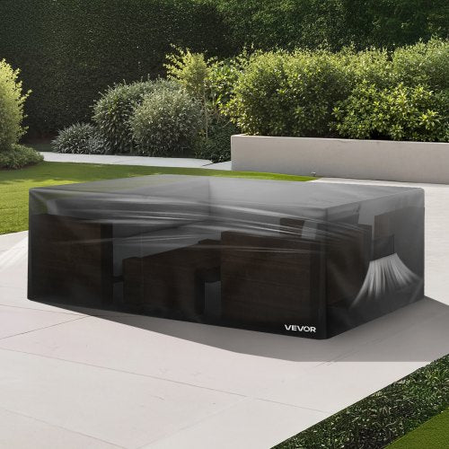Patio Furniture Cover 420D Heavy Duty Waterproof Outdoor Dining Table And